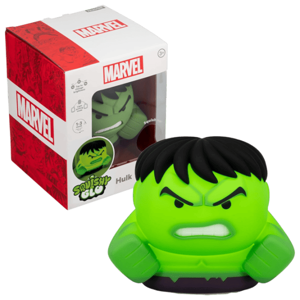 Lampă LED Paladone Marvel Hulk SquishyGlo Green photo 5