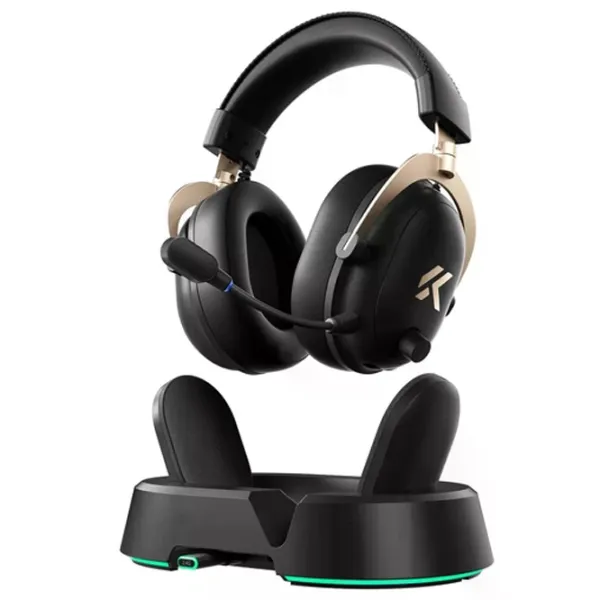 Căști Mchose V9 Turbo Gold Black Fără fir/ Gaming photo 2