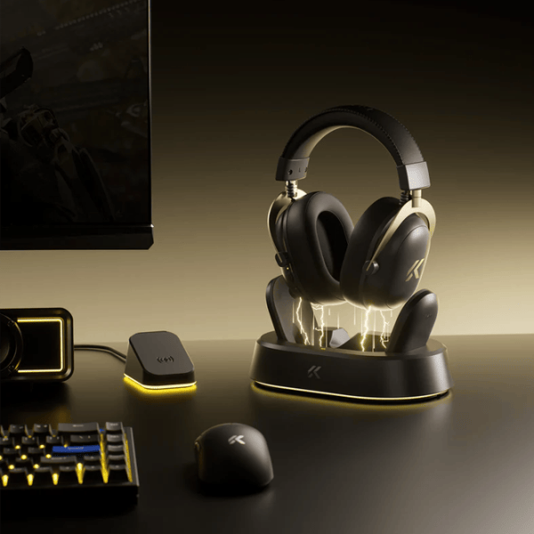 Căști Mchose V9 Turbo Gold Black Fără fir/ Gaming photo 5