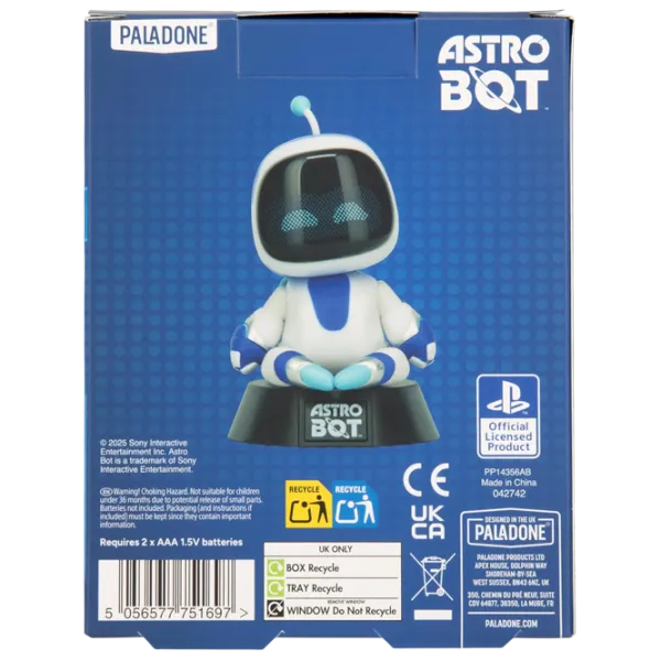 Светодиодная лампа Paladone Astrobot Icon Белый photo 4