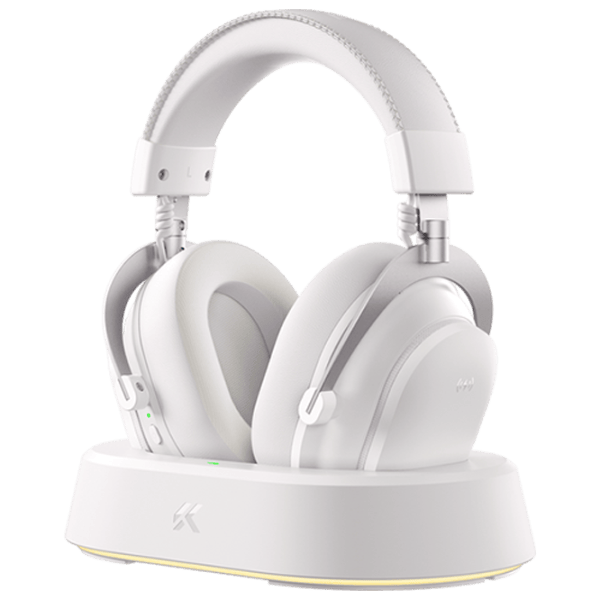 Наушники Mchose V9 Turbo Серебристый Icy White Беспроводные/ Игровой photo 1