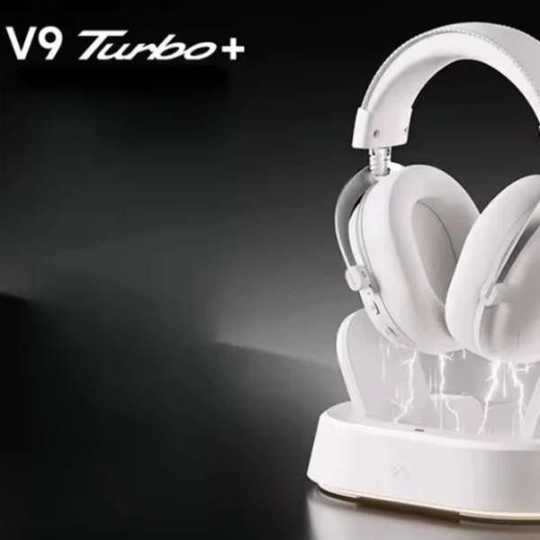 Наушники Mchose V9 Turbo Серебристый Icy White Беспроводные/ Игровой photo 3