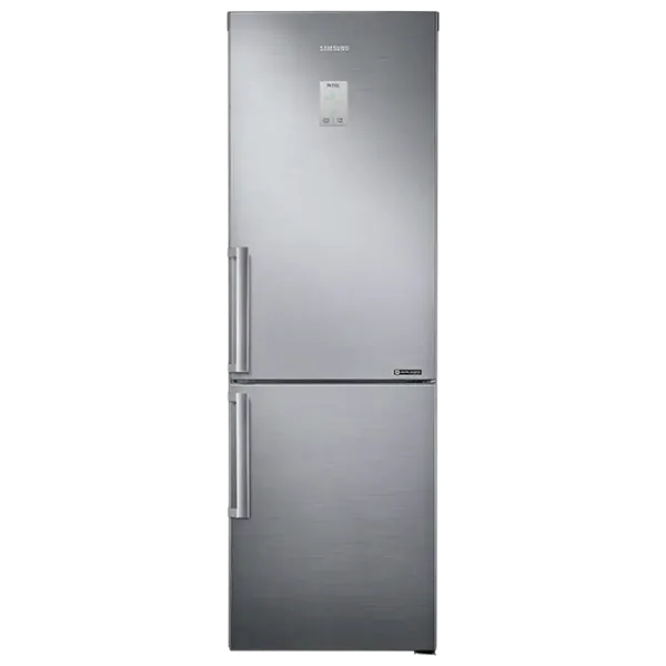 Frigider Samsung RB33J3515S9/EF cu congelator jos 339 l / 185 cm / Silver photo 1