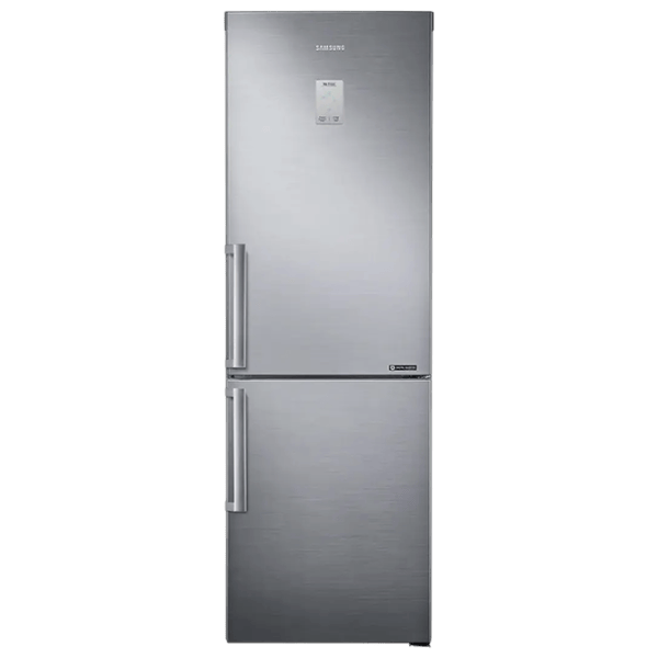Frigider Samsung RB33J3515S9/EF cu congelator jos 339 l / 185 cm / Silver photo 1