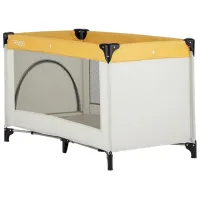Pat pentru copii Feedo Mustard 0 luni - 3 ani / Beige