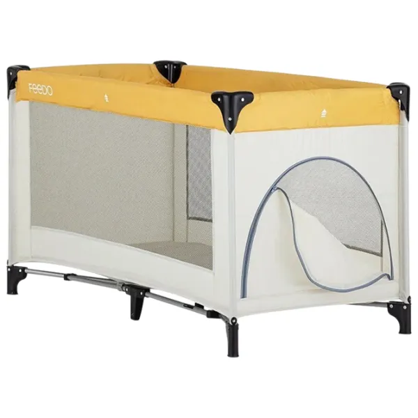 Pat pentru copii Feedo Mustard 0 luni - 3 ani / Beige photo 3