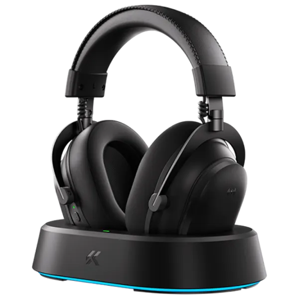 Căști Mchose V9 Turbo Gray Black Fără fir/ Gaming photo 1