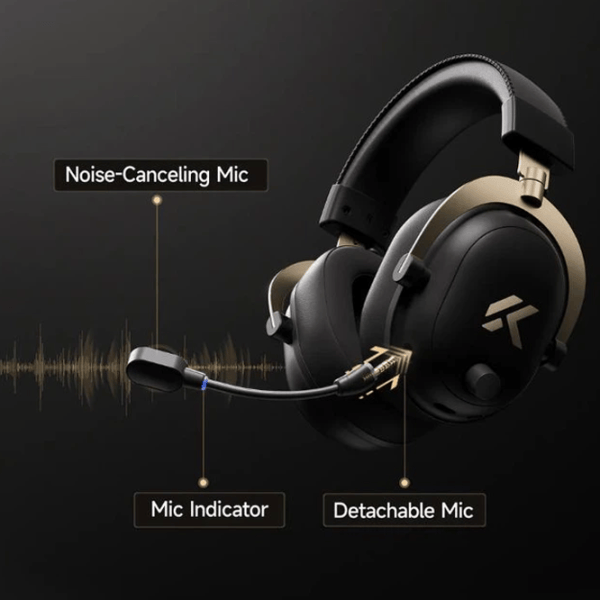 Căști Mchose V9 Turbo Gray Black Fără fir/ Gaming photo 6