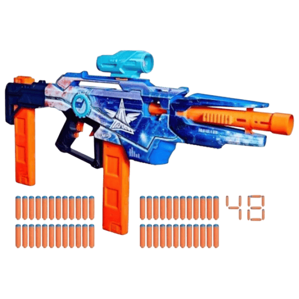 Бластер Nerf Blaster Galactic Commander G1580 8+ / Стрел / Синий photo 1