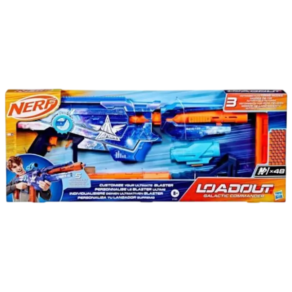 Бластер Nerf Blaster Galactic Commander G1580 8+ / Стрел / Синий photo 2