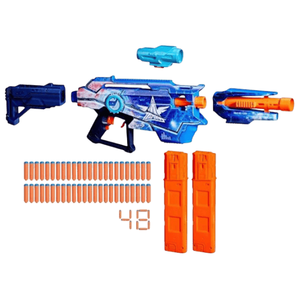 Бластер Nerf Blaster Galactic Commander G1580 8+ / Стрел / Синий photo 4