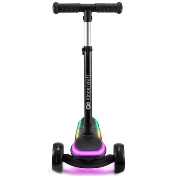 Trotinetă pentru copii cu trei roți KinderKraft Raket (KRRAKE00BLU0000) 50 kg/ Black photo 8