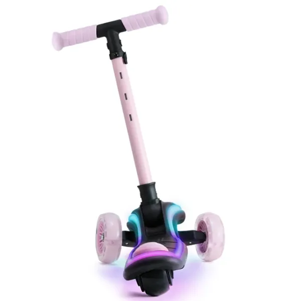 Детский трёхколёсный самокат KinderKraft Raket (KRRAKE00PNK0000) 50 кг/ Розовый photo 3