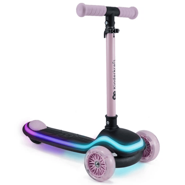 Детский трёхколёсный самокат KinderKraft Raket (KRRAKE00PNK0000) 50 кг/ Розовый photo 6