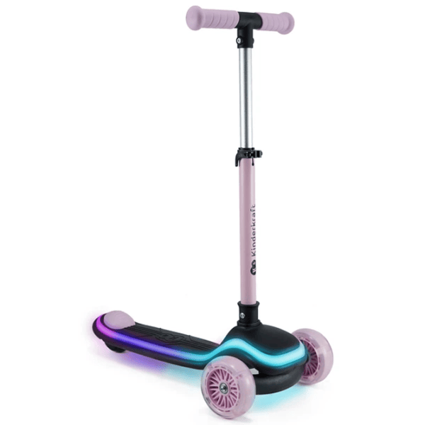 Детский трёхколёсный самокат KinderKraft Raket (KRRAKE00PNK0000) 50 кг/ Розовый photo 7