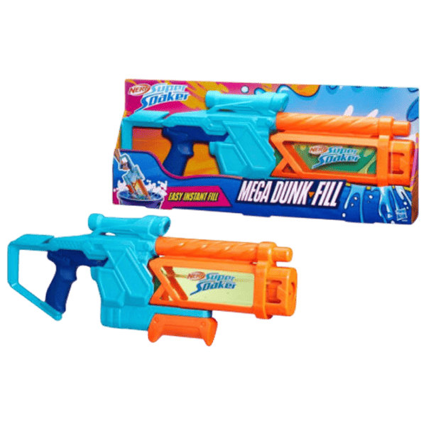 Водяной пистолет Nerf Mega Dunk Fill G0999 6+ / Вода / Синий photo 3
