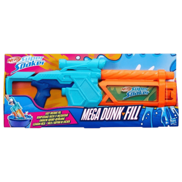 Водяной пистолет Nerf Mega Dunk Fill G0999 6+ / Вода / Синий photo 6