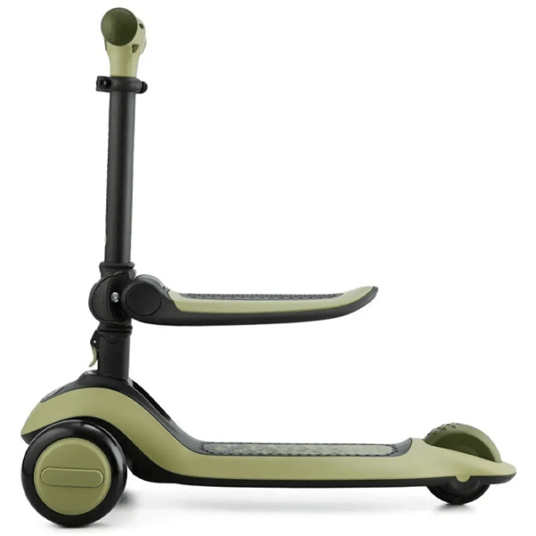 Детский трёхколёсный самокат KinderKraft Halley (KRHALL00GRE0000) 20 кг/ Зеленый photo 4