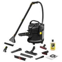 Моющий пылесос KARCHER SE 4 Go!Further  / Серый Черный