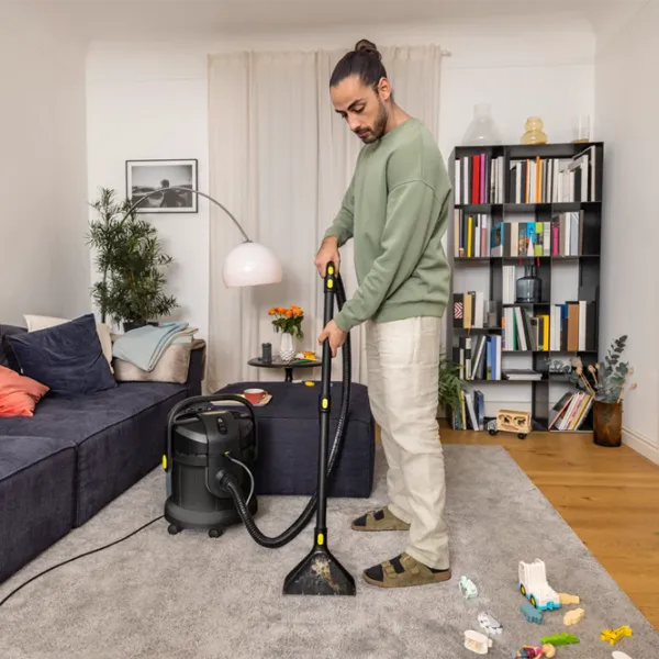 Моющий пылесос KARCHER SE 4 Go!Further  / Серый Черный photo 4