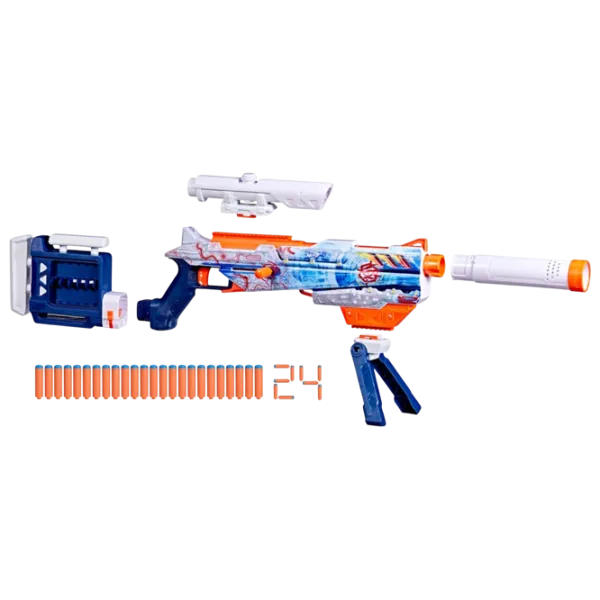 Бластер Nerf Loadout Arctic Zerostriker G1763 8+ / Стрел / Белый photo 1