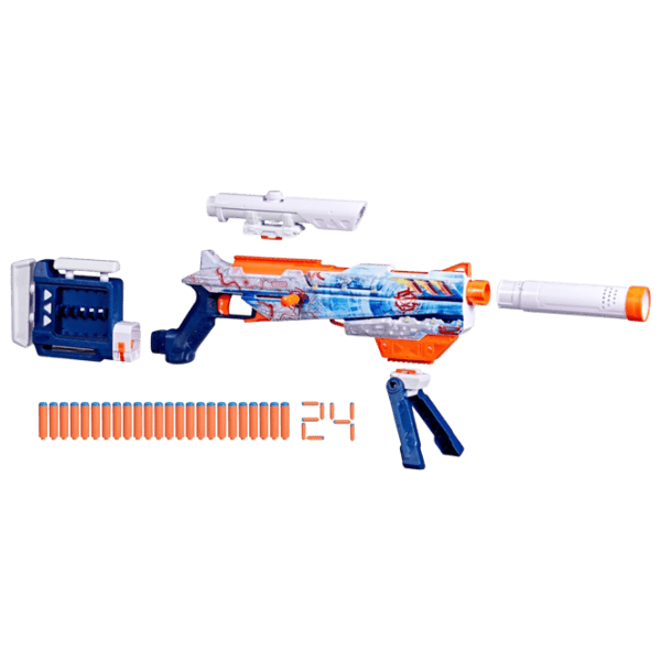 Бластер Nerf Loadout Arctic Zerostriker G1763 8+ / Стрел / Белый photo 1