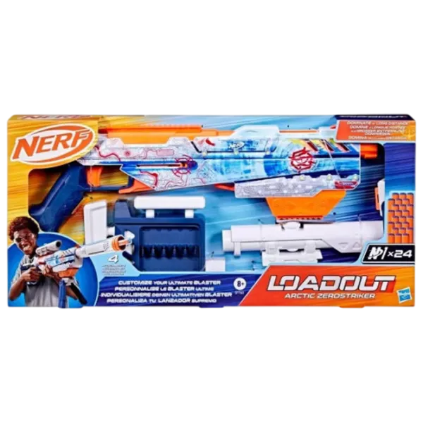 Бластер Nerf Loadout Arctic Zerostriker G1763 8+ / Стрел / Белый photo 7