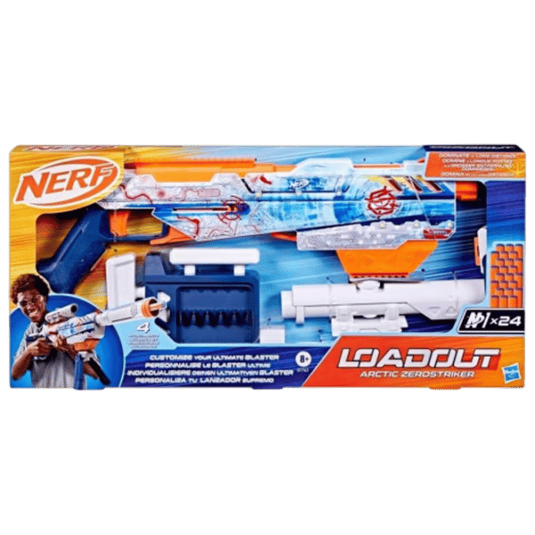 Бластер Nerf Loadout Arctic Zerostriker G1763 8+ / Стрел / Белый photo 7