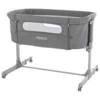 Pat pentru copii Feedo 2 in 1  - / Gray