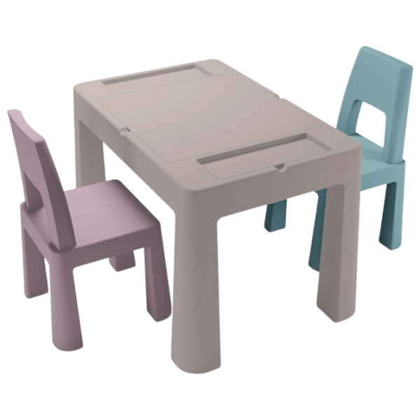 Măsuță pentru copii Tega Baby Teggi Multifun Gray / Plastic / 3+ photo 1