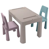 Măsuță pentru copii Tega Baby Teggi Multifun Gray / Plastic / 3+
