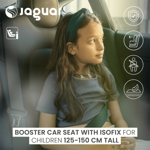 Детское автокресло Caretero JAGUAR I-SIZE  7 лет - 12 лет / 36 кг / Графит photo 10