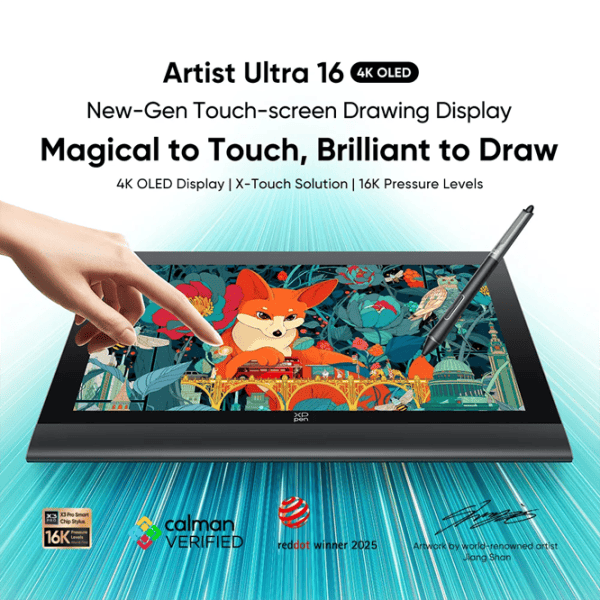 Tabletă grafică XP Pen Artist Ultra 16 A3 / Black photo 2