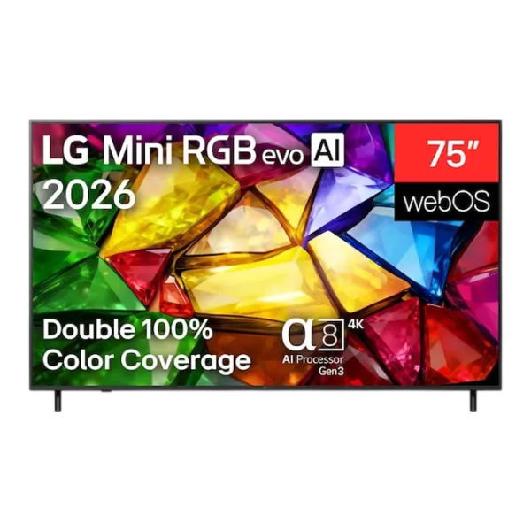 Televizor LG 75MRGB87B6B 75" / MiniLED / 4K / Smart TV / Black photo 1