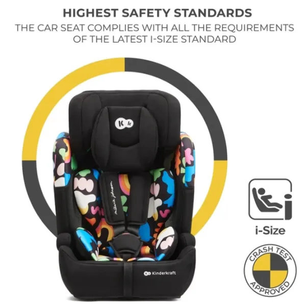 Детское автокресло KinderKraft Comfort Up 2  9 месяцев - 12 лет / 36 кг / Черный photo 5
