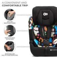 Scaun auto KinderKraft Comfort Up 2 9 luni - 12 ani / 36 kg / Black photo 9