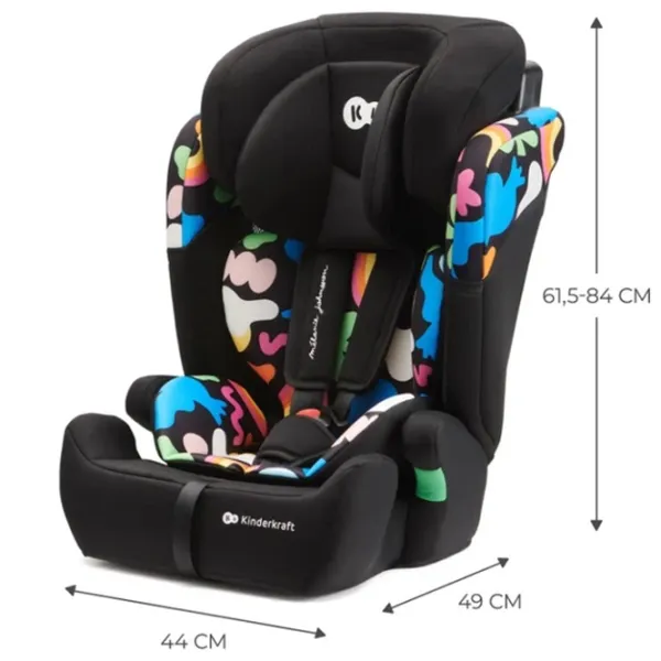 Детское автокресло KinderKraft Comfort Up 2  9 месяцев - 12 лет / 36 кг / Черный photo 10