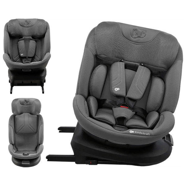Scaun auto KinderKraft Xpedition 3  0 luni - 12 ani / 36 kg / Gray photo 2