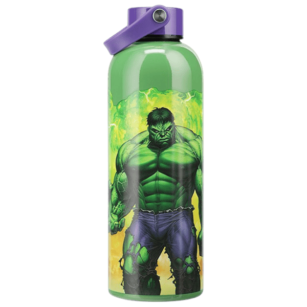 Sticlă pentru apă Paladone Hulk Metal Water Bottle Green photo 1