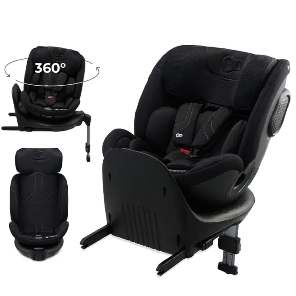 Scaun auto KinderKraft XRIDER 2 i-Size  0 luni - 12 ani / 36 kg / Black photo 6