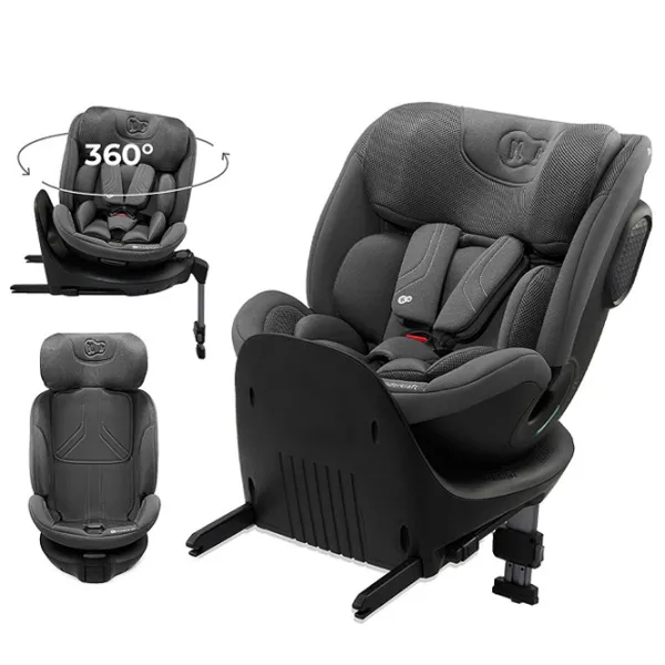 Детское автокресло KinderKraft XRIDER 2 i-Size  0 месяцев - 12 лет / 36 кг / Серый photo 7