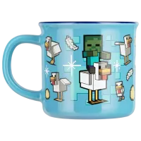 Cană Paladone Minecraft Chicken Jockey Heat Change Mug 350 ml