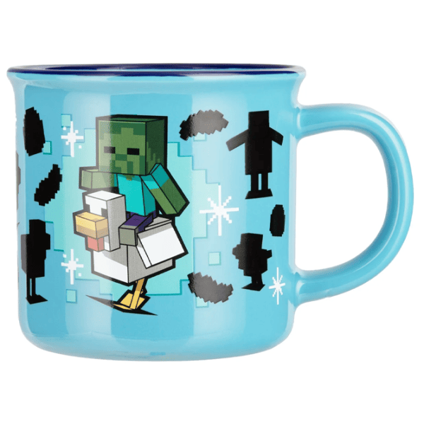 Cană Paladone Minecraft Chicken Jockey Heat Change Mug 350 ml photo 2