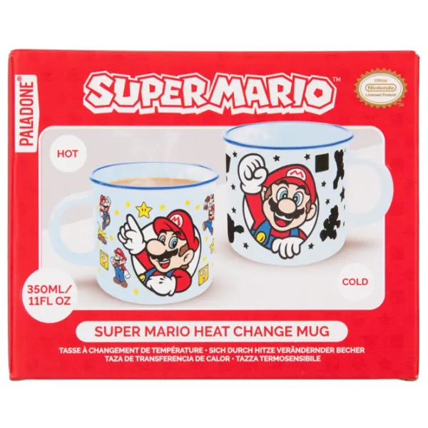 Cană Paladone Super Mario Heat Change Mug 350 ml photo 5