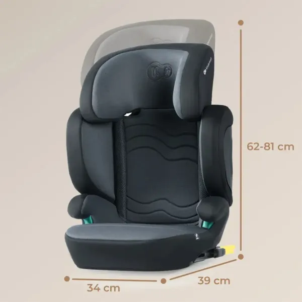 Детское автокресло KinderKraft Xpand 2 PRO i-Size  3.5 года - 12 лет / 36 кг / Черный photo 7