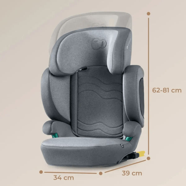 Детское автокресло KinderKraft Xpand 2 PRO i-Size  3.5 года - 12 лет / 36 кг / Серый photo 5