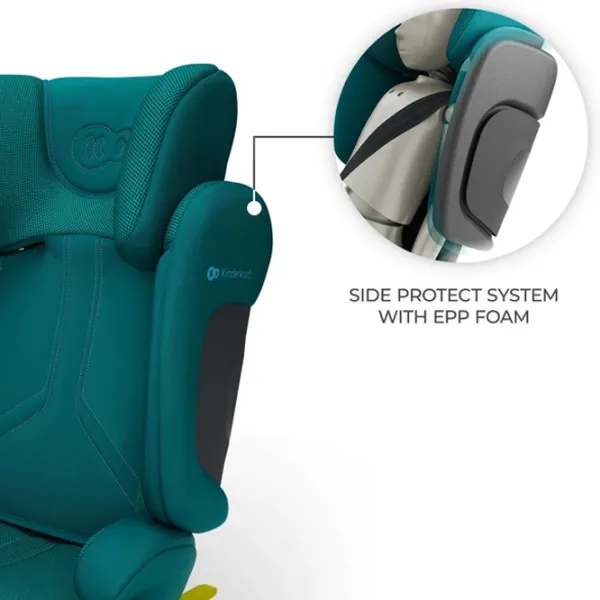 Детское автокресло KinderKraft Xpand 2 PRO i-Size  3.5 года - 12 лет / 36 кг / Зеленый photo 5