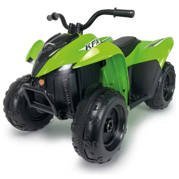 ATV pentru copii Injusa Kawasaki KFX90 6V 25 kg / 4+ / 5 km/h / Green photo 3
