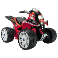 ATV pentru copii Injusa The Beast 12V 30 kg / 2+ / 6 km/h / Red