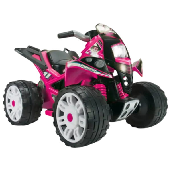 ATV pentru copii Injusa The Beast 12V 30 kg / 2+ / 6 km/h / Pink photo 1